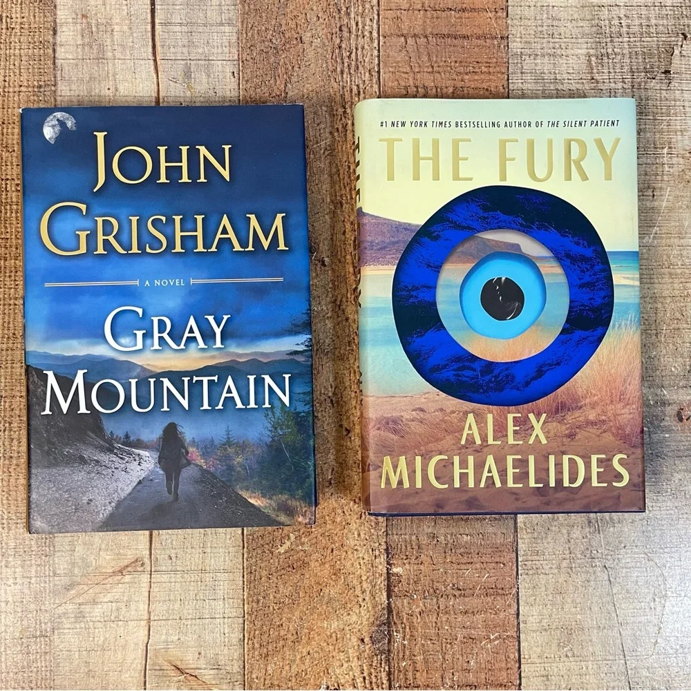 Mystery Thriller Hardcover Book Bundle Gray Mountain John Grisham The Fury